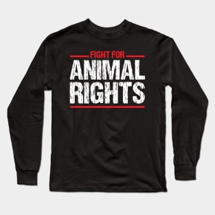 Animal Rights Liberation Human Liberation Long Sleeve T-Shirt